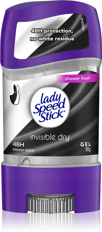 Lady Speed Stick Invisible Dry gel antitranspirante com efeito de 48 horas