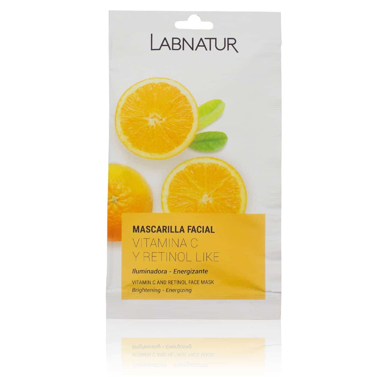 Labnatur маска за лице са витамином Ц и ретинолом Маске за лице
