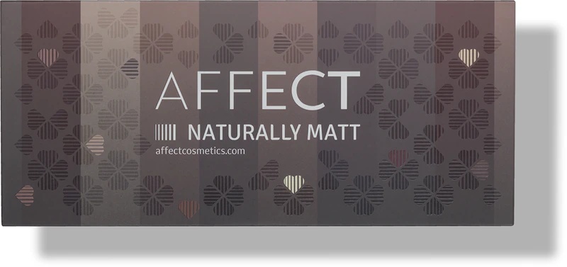 Affect Naturally matētu acu ēnu palete