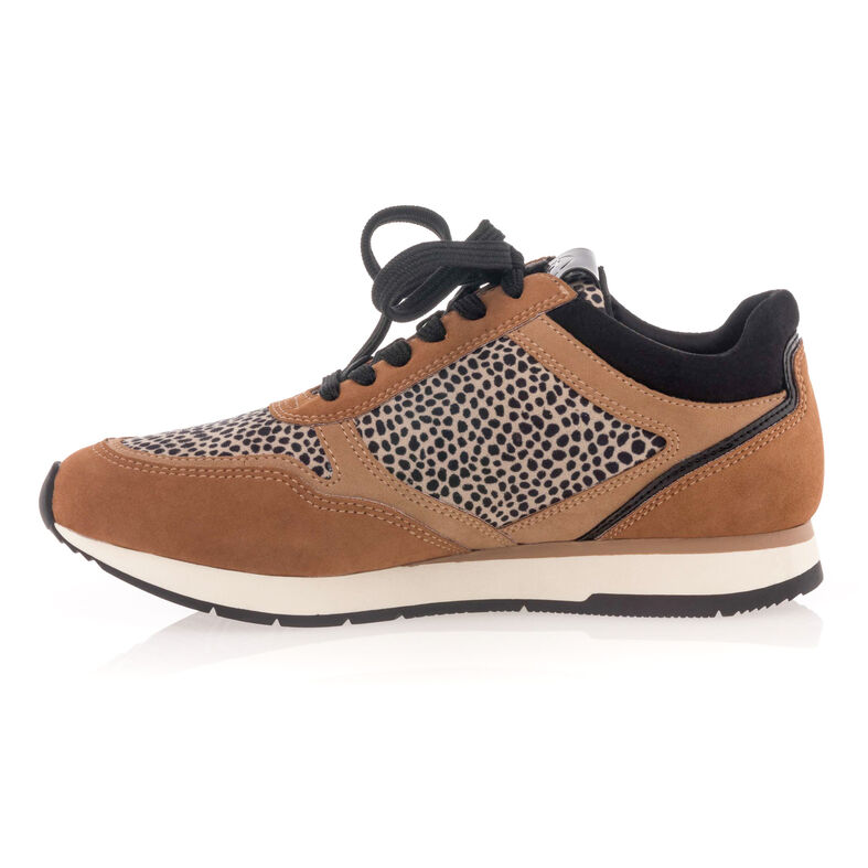 Zapatillas deportivas para mujer color marrón