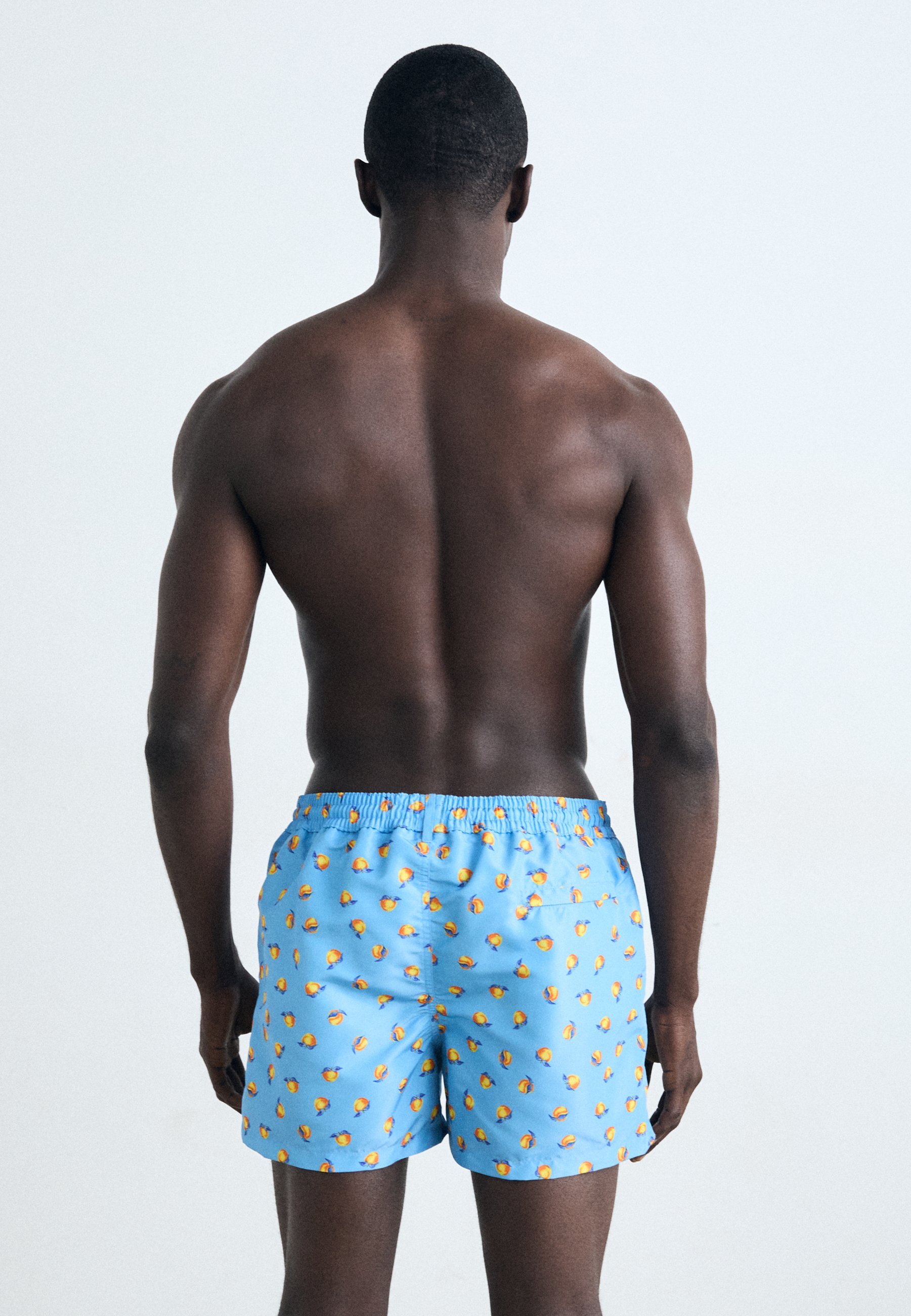 Short de bain Paul Smith pêche - bleu