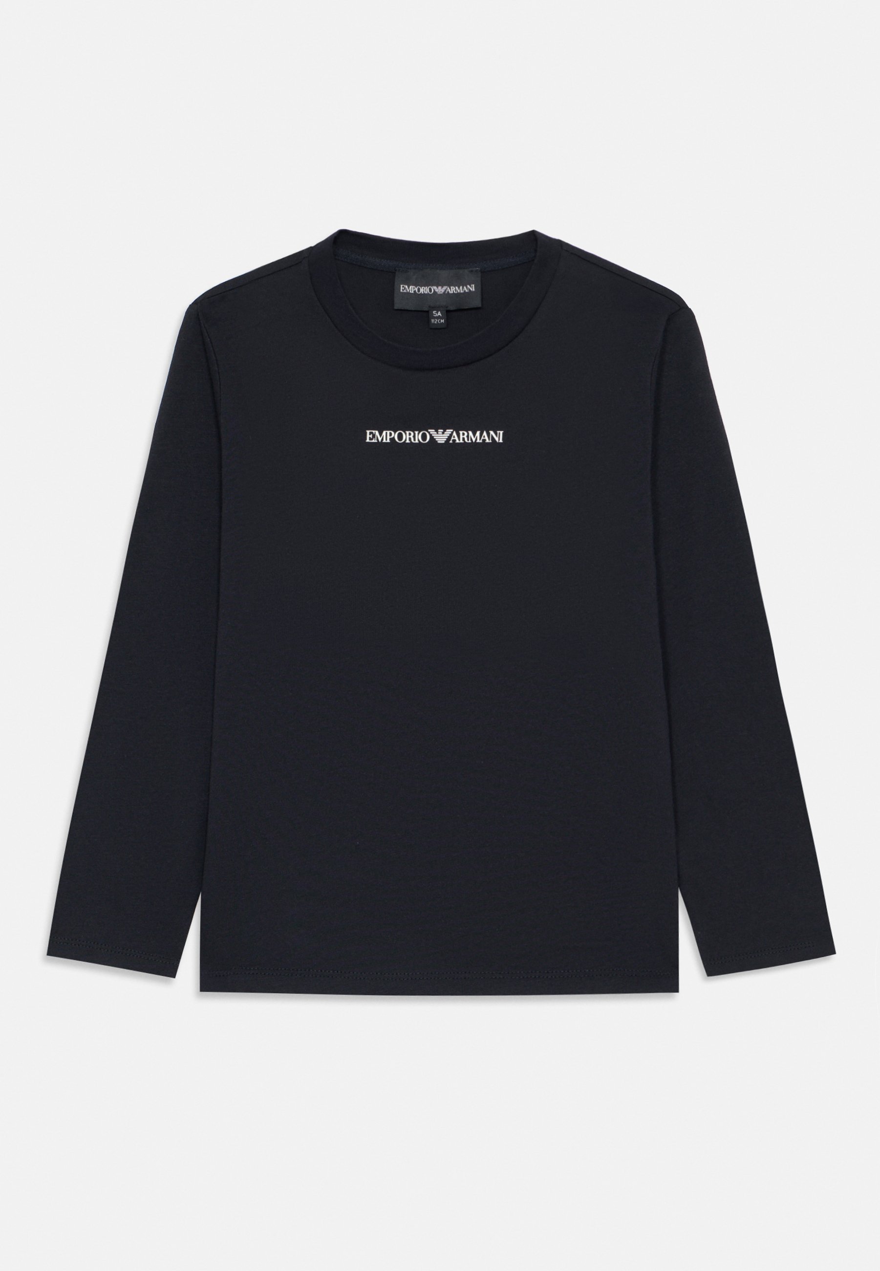 Emporio Armani UNISSEX - Blusa de manga comprida - azul marinho/branco-creme