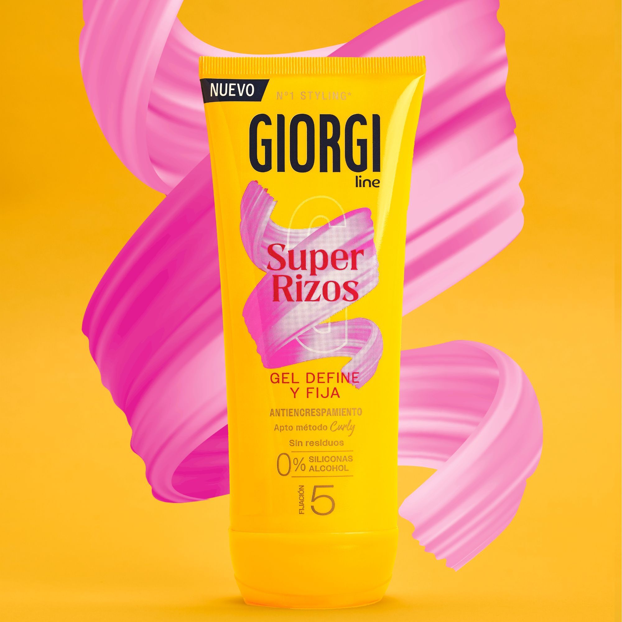 Gél na vlasy Super Curls Aqua Gély na vlasy a stylingové gély