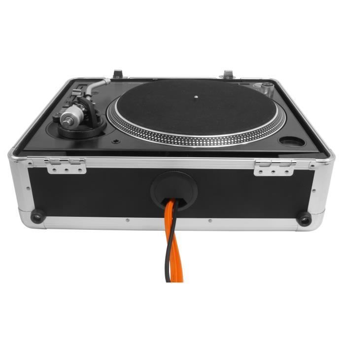 Flight case - UDG - U 93016 SL - Platane CD și vinil multiformat - Spumă personalizabilă pick & pluck - Management cabluri spate