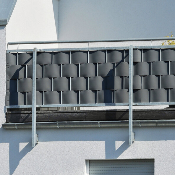 Privacy strips, grey