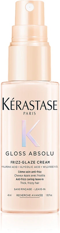 Krema za oblikovanje las Kérastase Gloss Absolu Frizz - Glaze Cream proti kovrčanju las