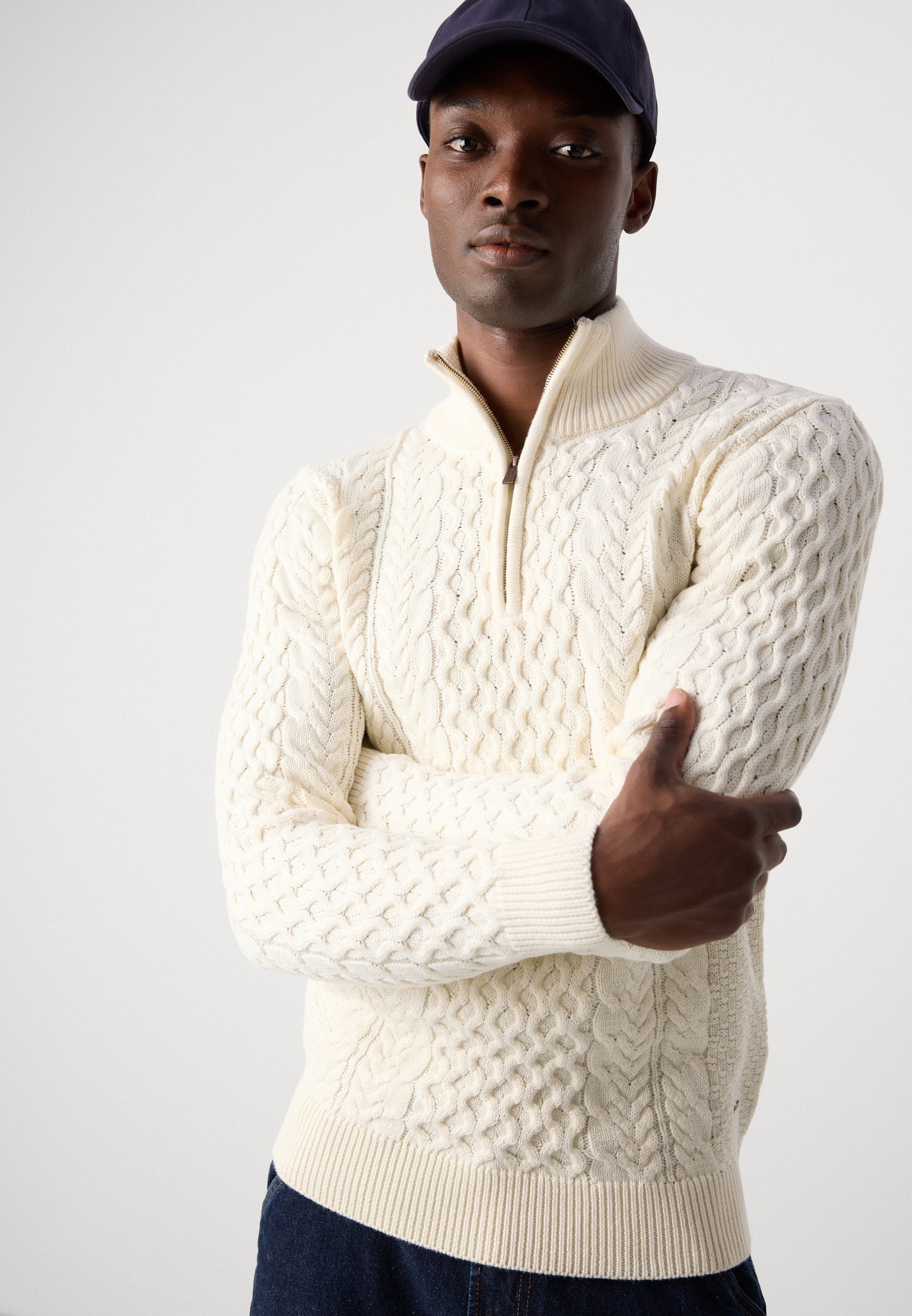 INDICODE JEANS Pullover - Vanilleeis