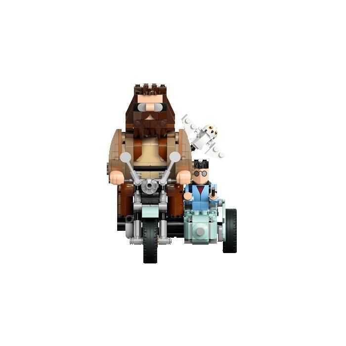 LEGO Harry Potter 76443 La balade en moto de Hagrid™ et Harry Cadeaux Jouets Objets de collection 9+