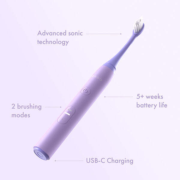 Periuță de dinți electrică Ordo Sonic Lite - Lavandă