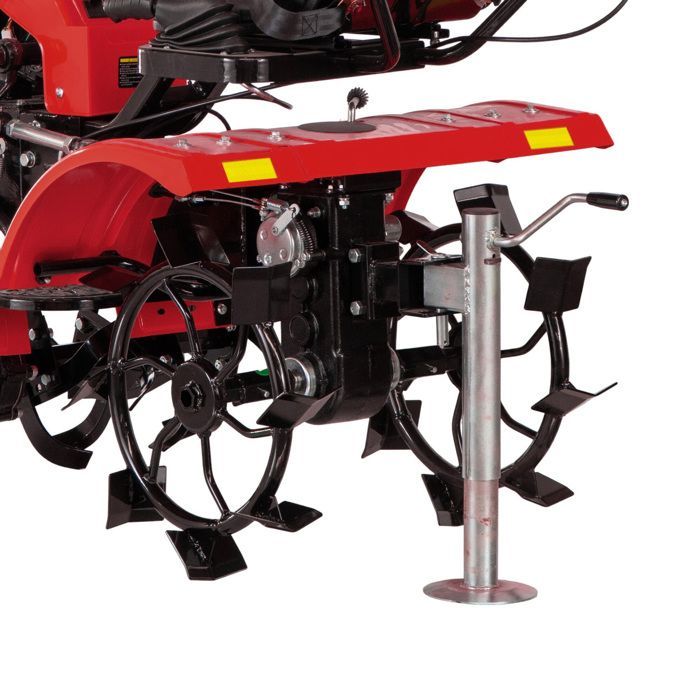 MW Tools MTR010 4x4 minitractor met 10,9 pk benzinemotor en elektrische start.