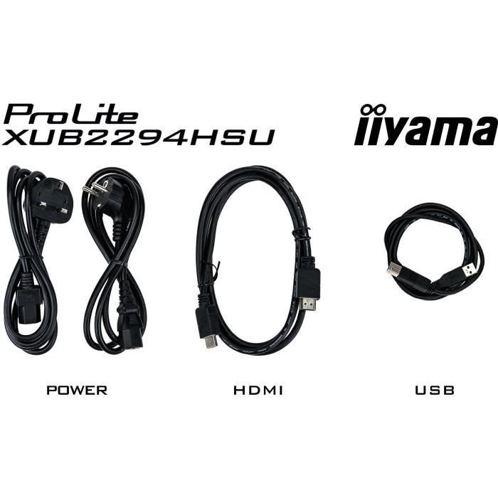 PC screen - IIYAMA - XUB2294HSU-B2 - 22