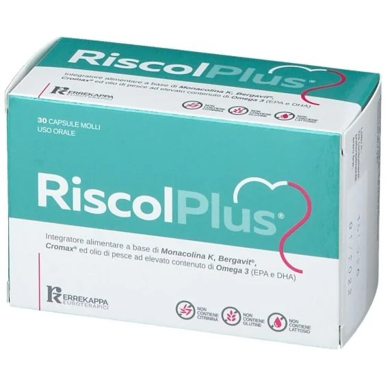 RISCOL Riscol Plus 60 tablet met cholesterol