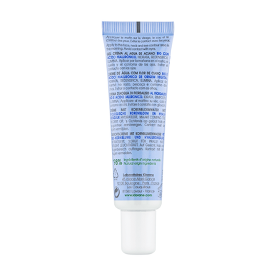 Klorane Kornblomstvannkrem Bio med hyaluronsyre 30 ml