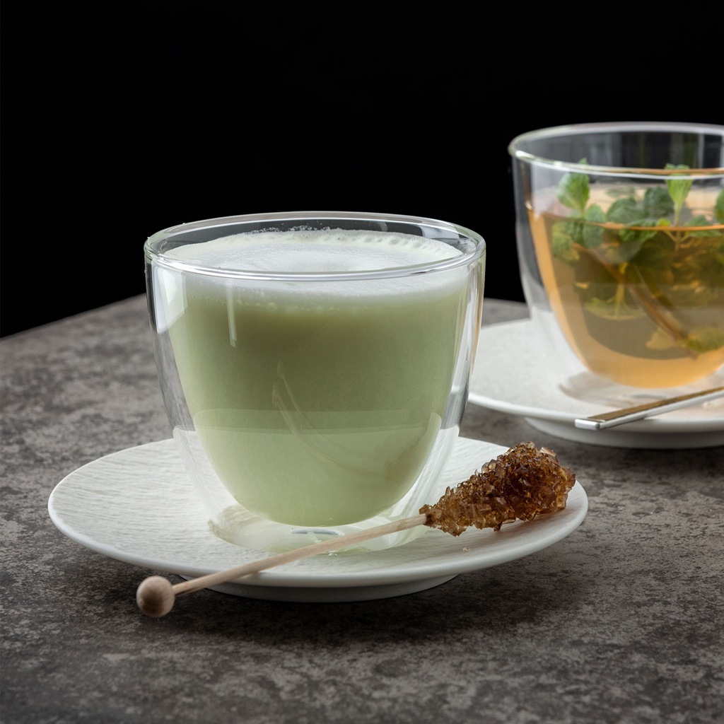 Villeroy & Boch Mocha puodelis ir lėkštutė, Manufacture Rock Blanc, 1 vnt.