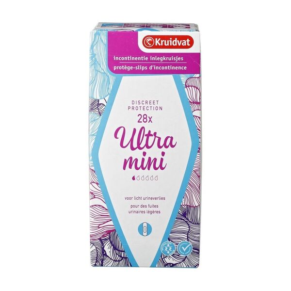 Kruidvat Discreet Protection Ultra Mini -pikkuhousunsuojat, 28 kpl