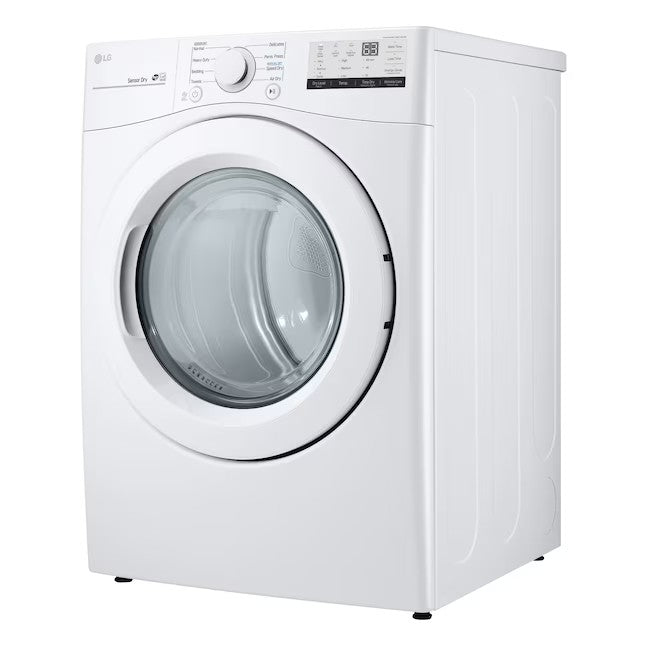 LG 7,4-cu ft stabelbar elektrisk tørretumbler (hvid) ENERGY STAR