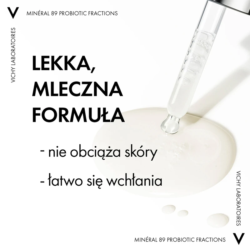Vichy Minéral 89 Probiotické frakcie Regeneračné a obnovujúce sérum na pleť