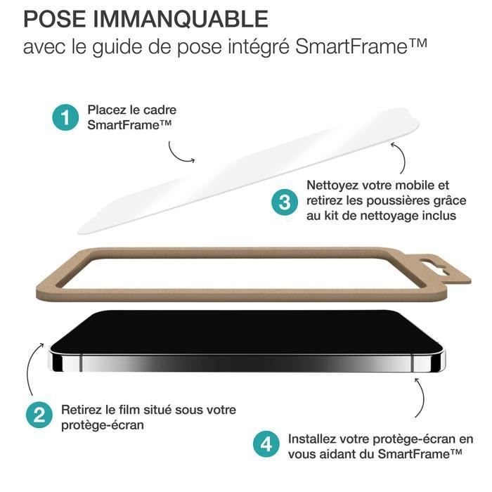 Gehard glas voor iPhone 17/iPhone 16 Pro - 2.5D - SmartFrame