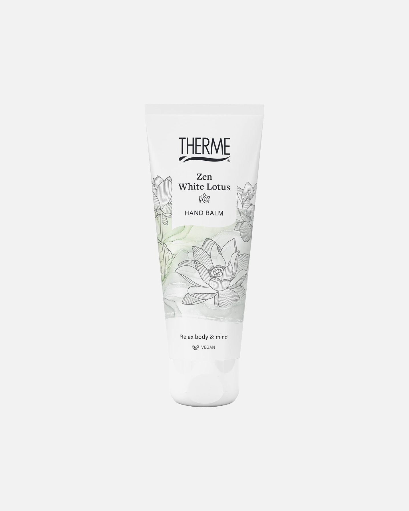 THERME Zen Witte Lotus Handcrème en Handbalsem - 75 ml