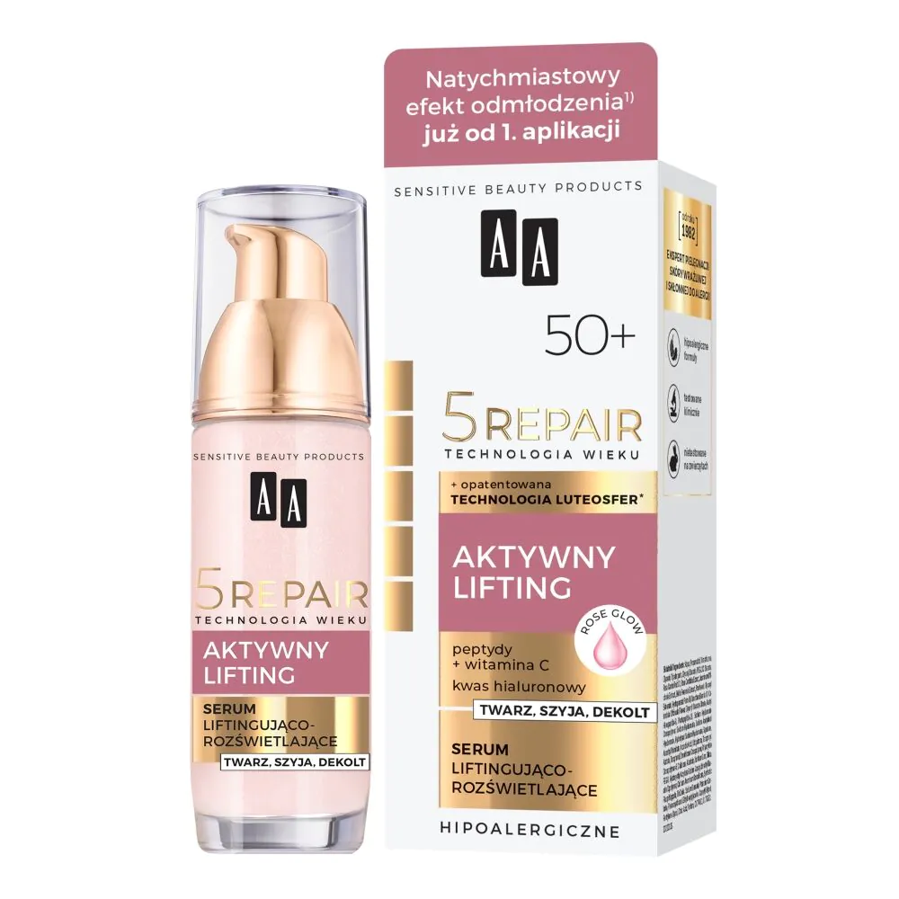 AA Technologia Wieku 5 Repair 50+ Serum Liftingująco-Rozświetlające
