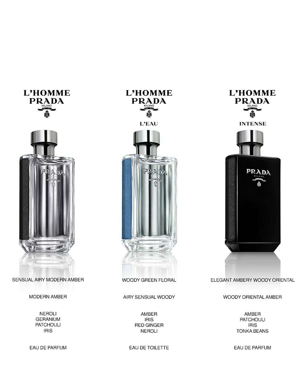 PRADA L'HOMME EAU DE TOILETTE MANNEN