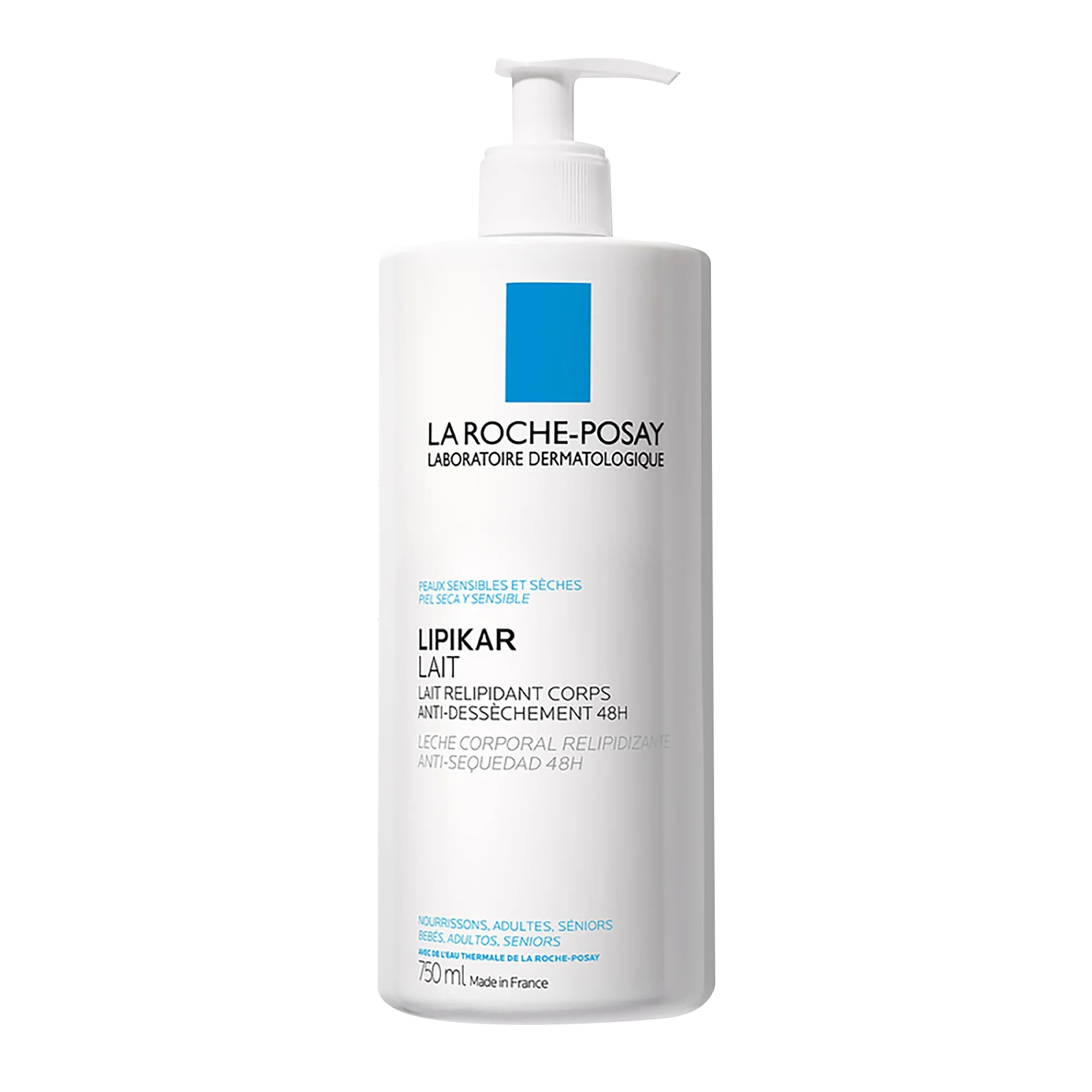 LA ROCHE POSAY La Roche Posay Lipikar Lait 750 ml Lipidenaanvullende bodylotion