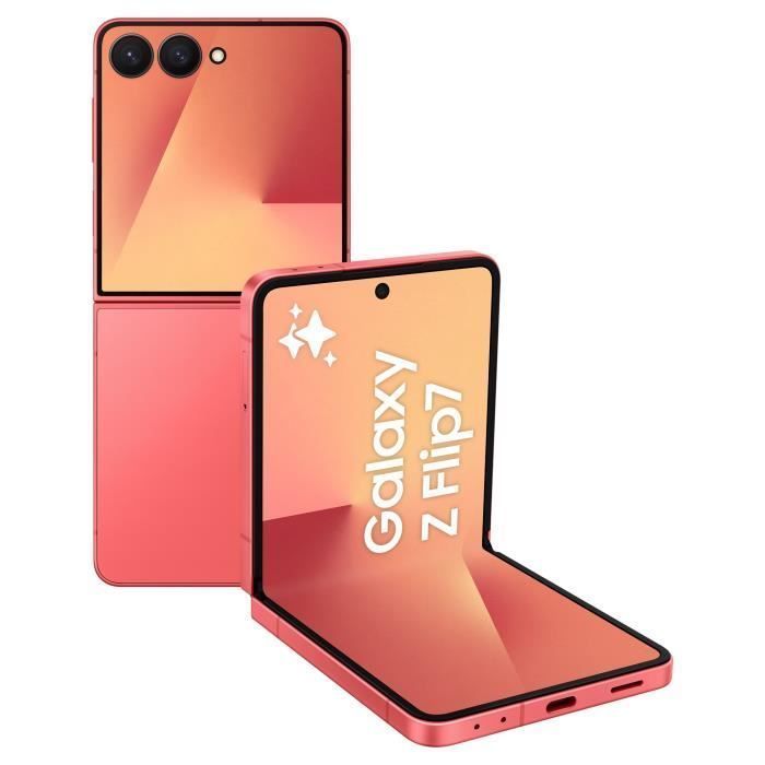 Samsung Galaxy Z Flip7 5G Smartphone 512 GB Coral