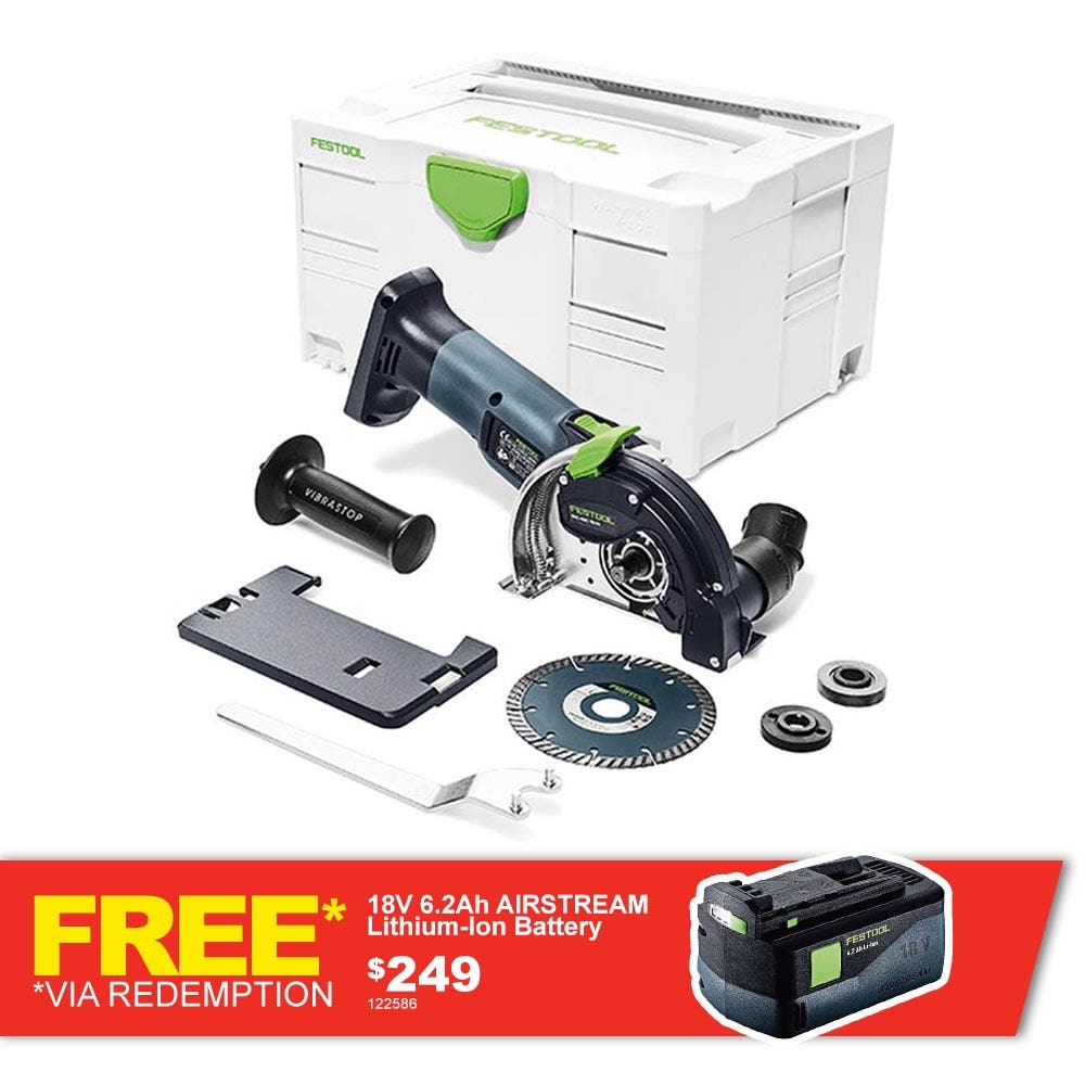 FESTOOL 18V Akku-Winkelschleifer 125mm Gehäuse 576829