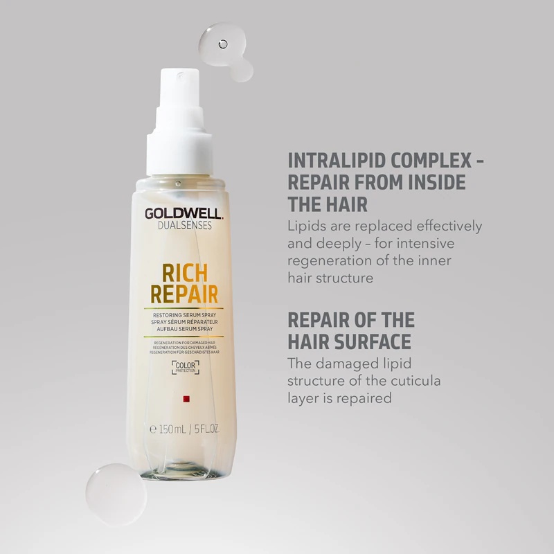 Goldwell Dualsenses Rich Repair serum v spreju za poškodovane lase brez izpiranja