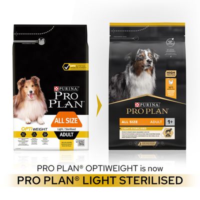 PURINA PRO PLAN Wszystkie rozmiary Dorosła Lekka/Sterylna