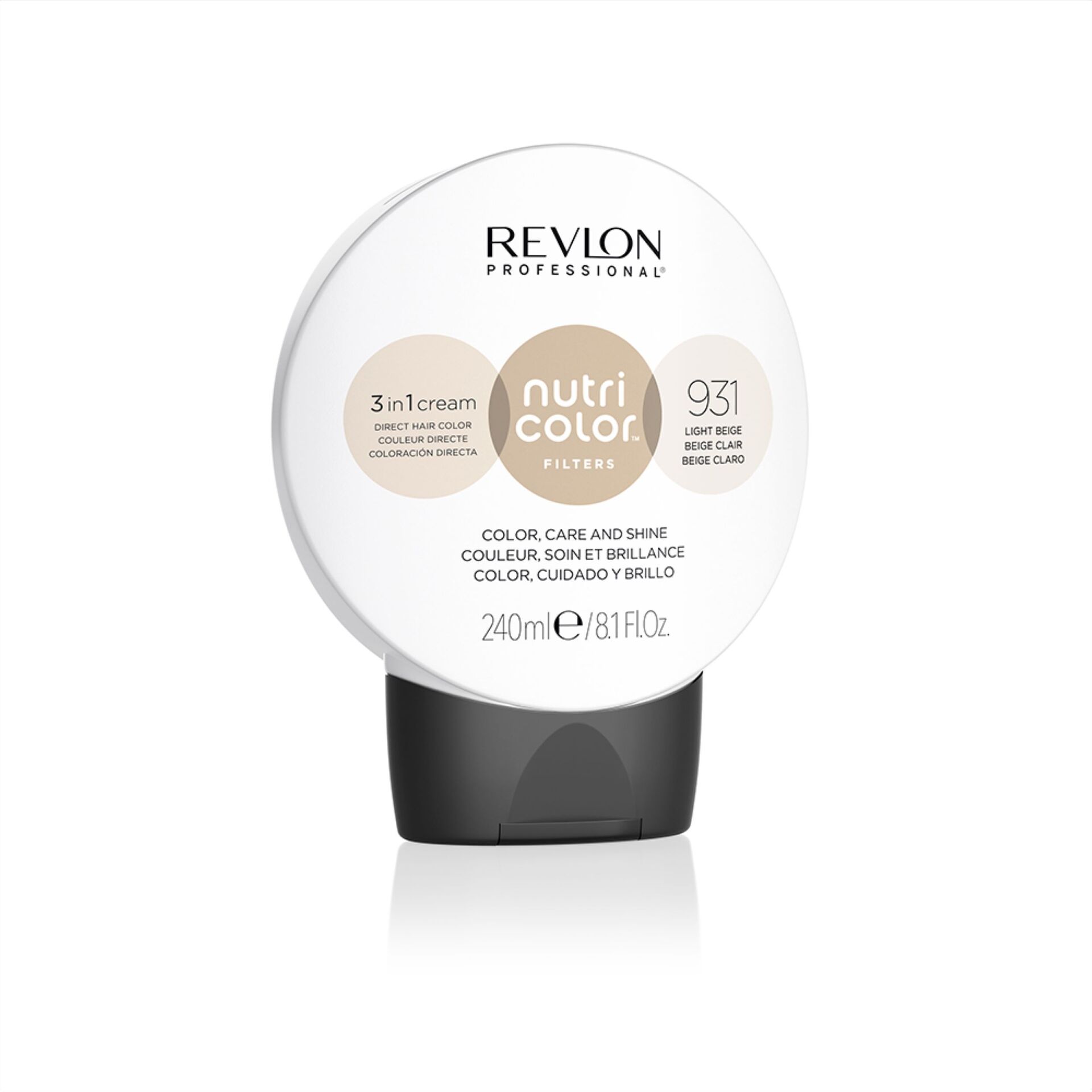 Nutri Color Filters Tonifiere 931 Bej Deschis 240 ml - Revlon Professional