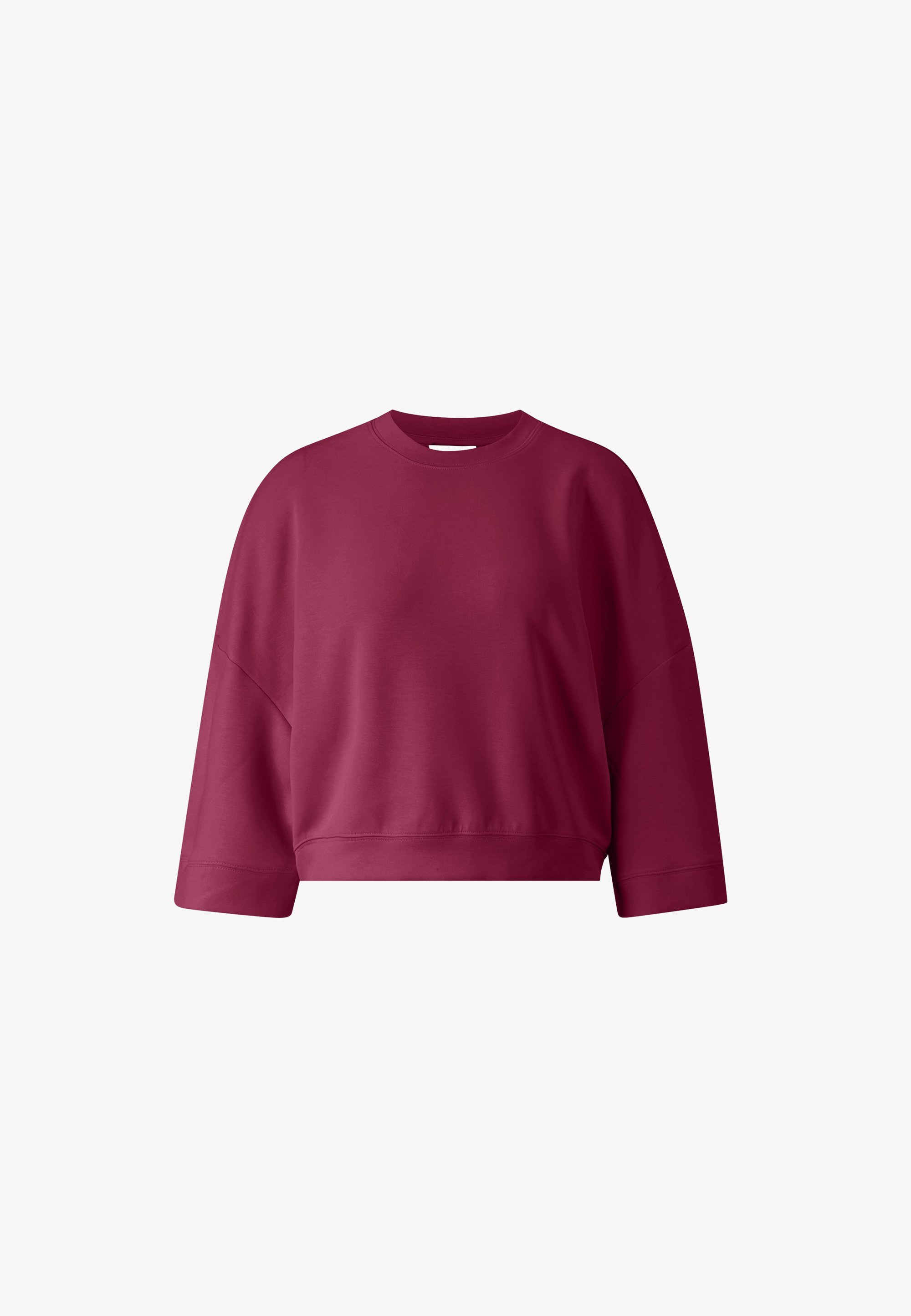Rich & Royal Sweatshirt - robijnrode gloed