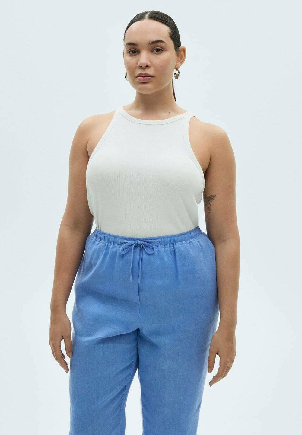 Mango broek - donkerblauw