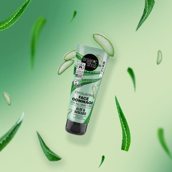 Organic Shop Exfoliační pleťová gomáže pro všechny typy pleti 75 ml