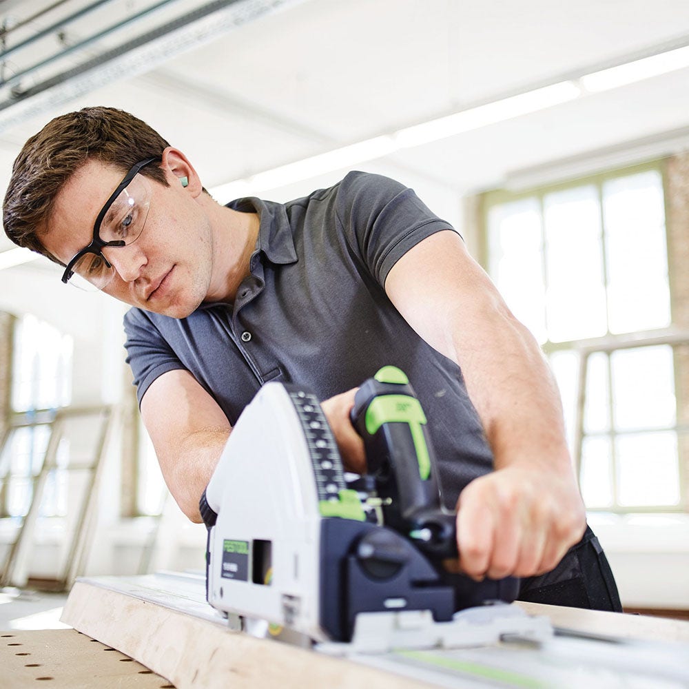 Fierăstrău circular cu tăiere prin imersie FESTOOL 1200 W 160 mm Plus TS 55R 576004