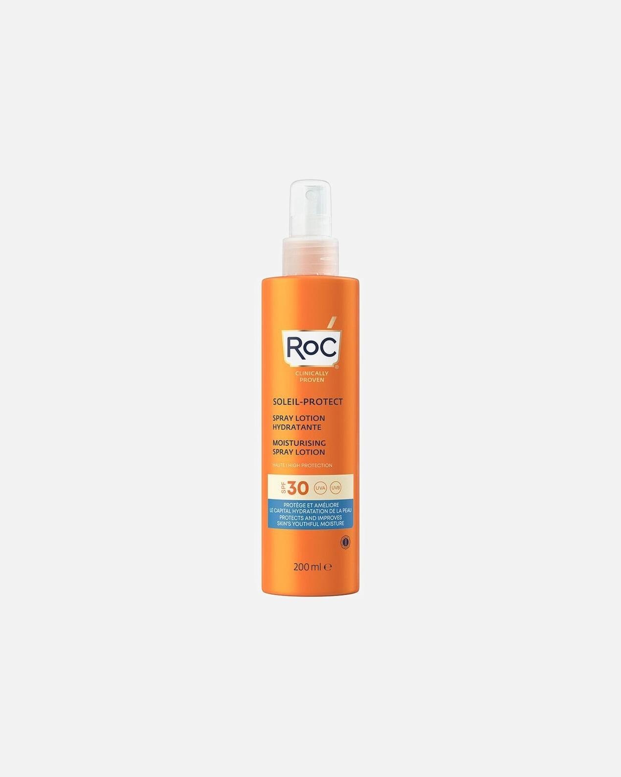 RoC Sunscreen Soleil-Protect Moisturizing Sunscreen SPF 30 - 200 ml