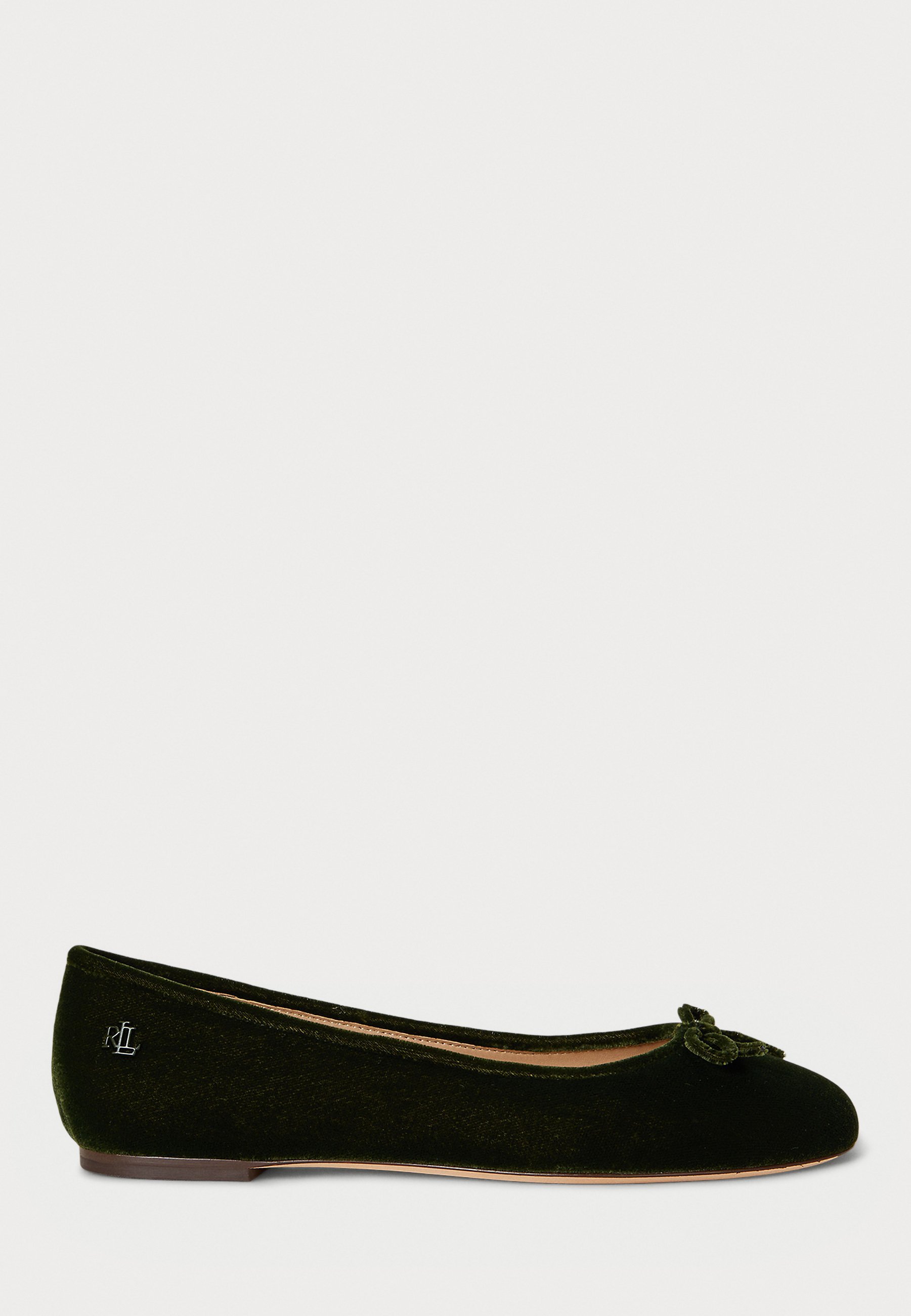 Lauren Ralph Lauren JAYNA III-FLATS-BALLET - Balerínky - olivová