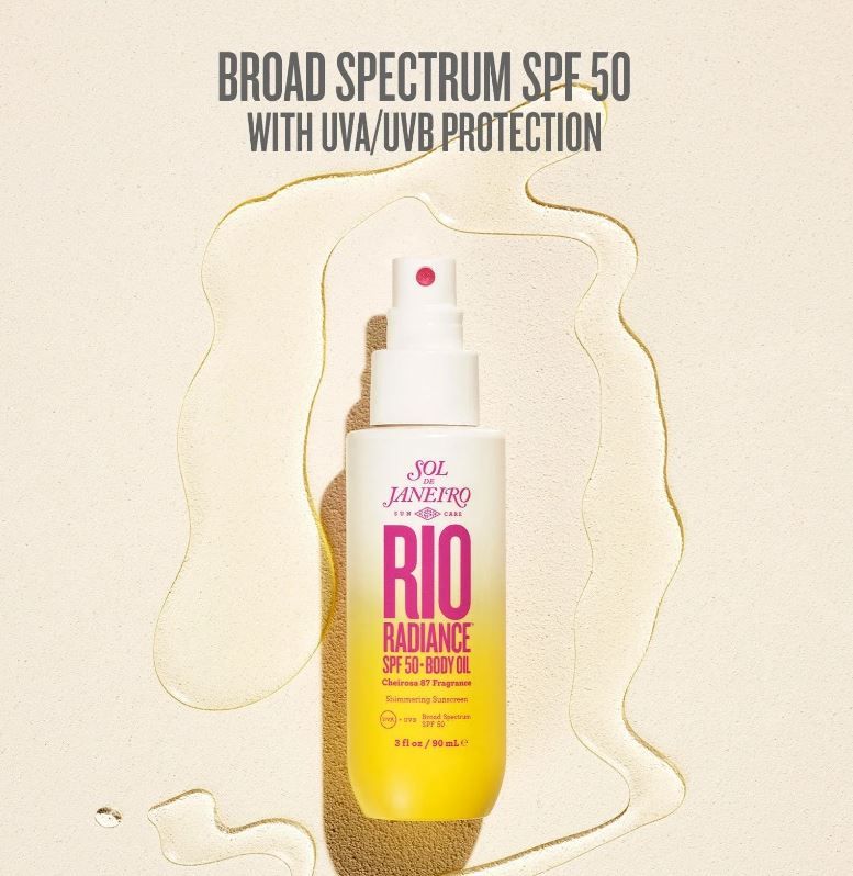 Rio Radiance ulje za tijelo SPF 50 Luksuzna njega tijela