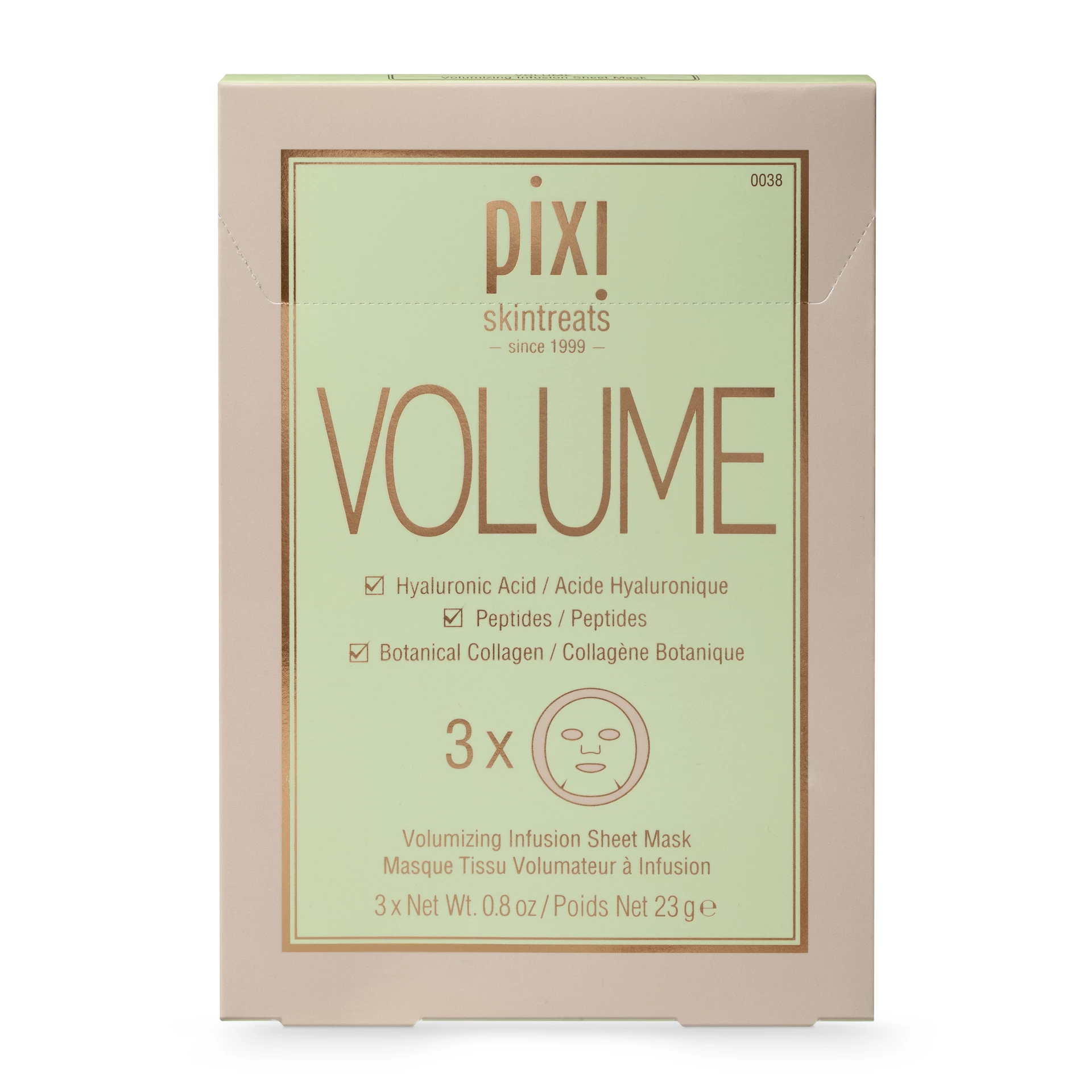 Maska za lice VOLUME, pakiranje od 3 komada - Pixi
