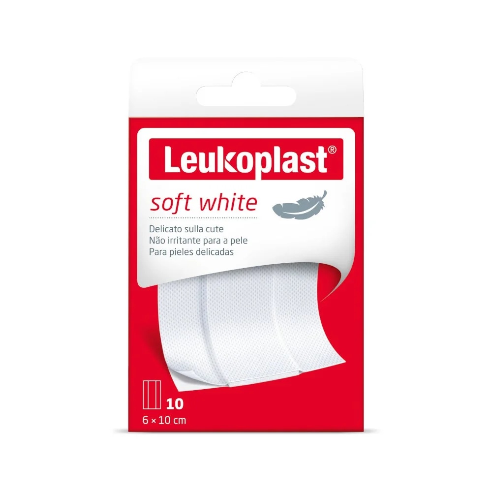 LEUKOPLAST Leukoplast Soft White 100x6cm für kleine Wunden