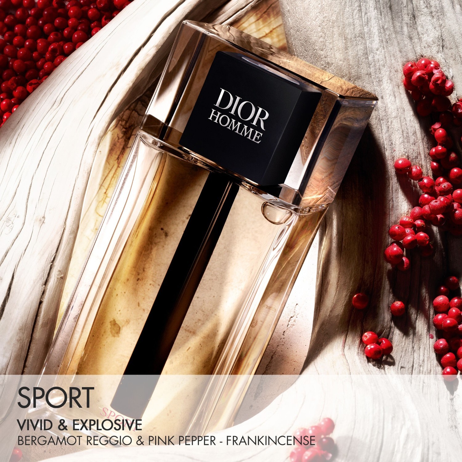 DIOR tualetinis vanduo Dior Homme Sport - 75 ml
