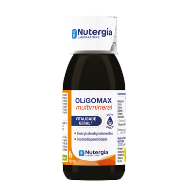 Nutergia OliGomax Multimineral Vitalidad General Multimineral Fatiga Física y Nerviosa 150 ml 150 ml