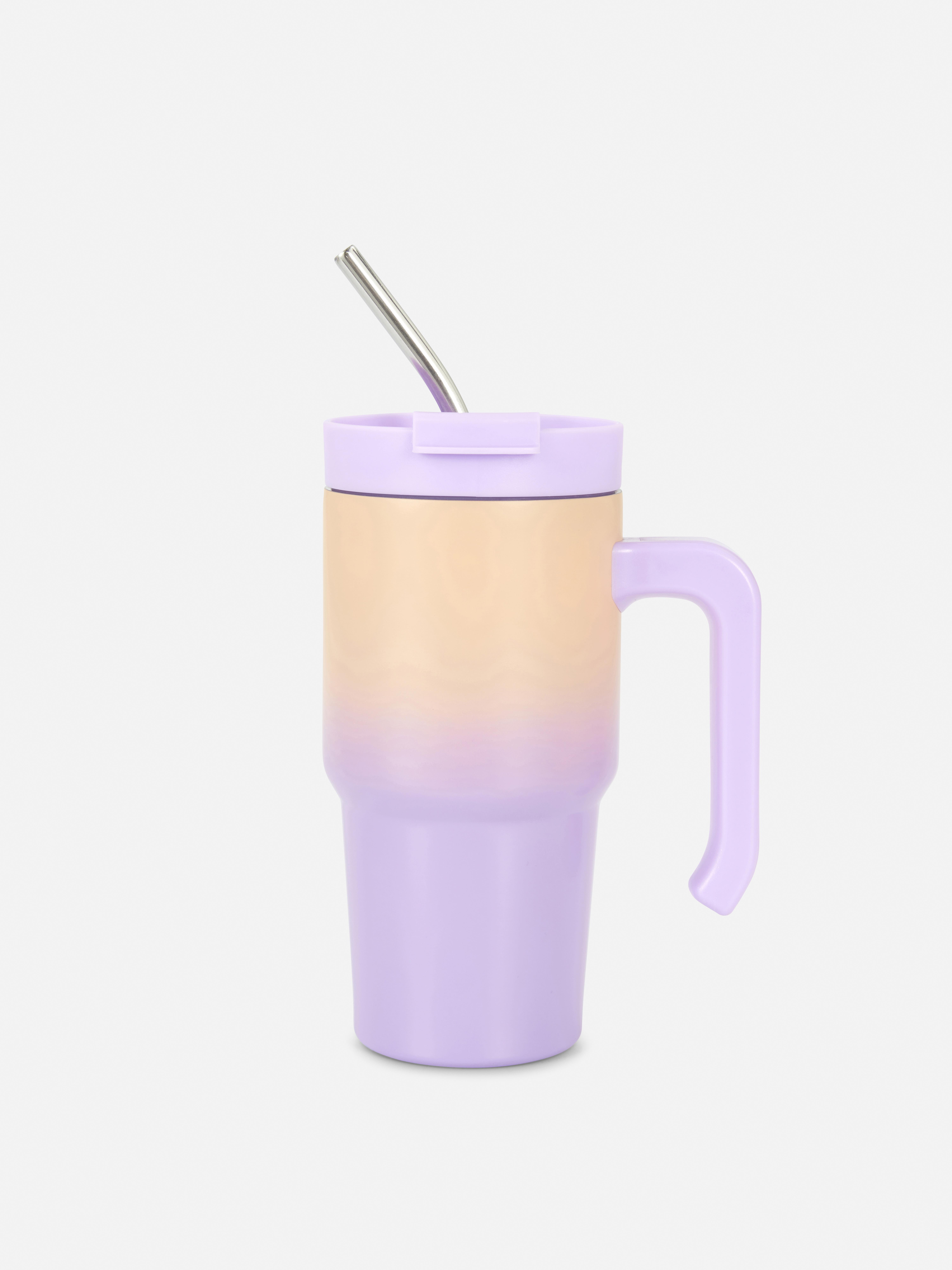 Cană de călătorie din oțel inoxidabil 590 ml Această cană de călătorie de 590 ml este perfectă pentru a vă potoli setea din mers.