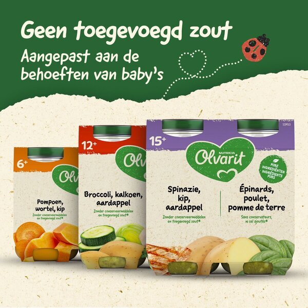 Olvarit 18M testenine bolonjez v kozarcu<br>2 x 250 g