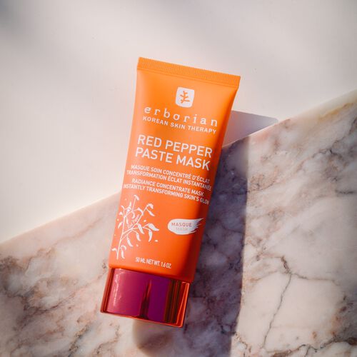 Masque à la pâte de poivron rouge