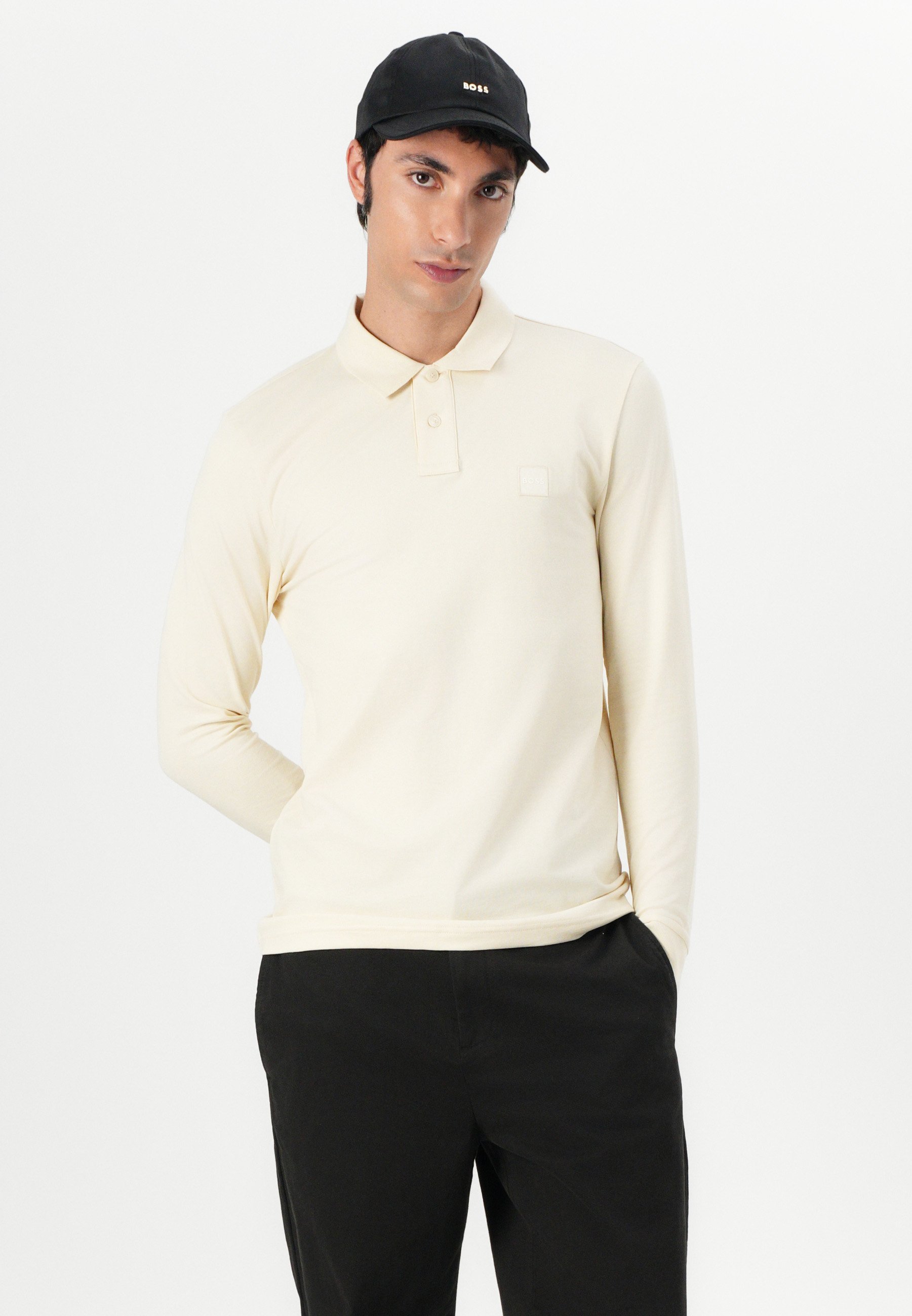 BOSS PASSERBY - Polo - jaune ouvert