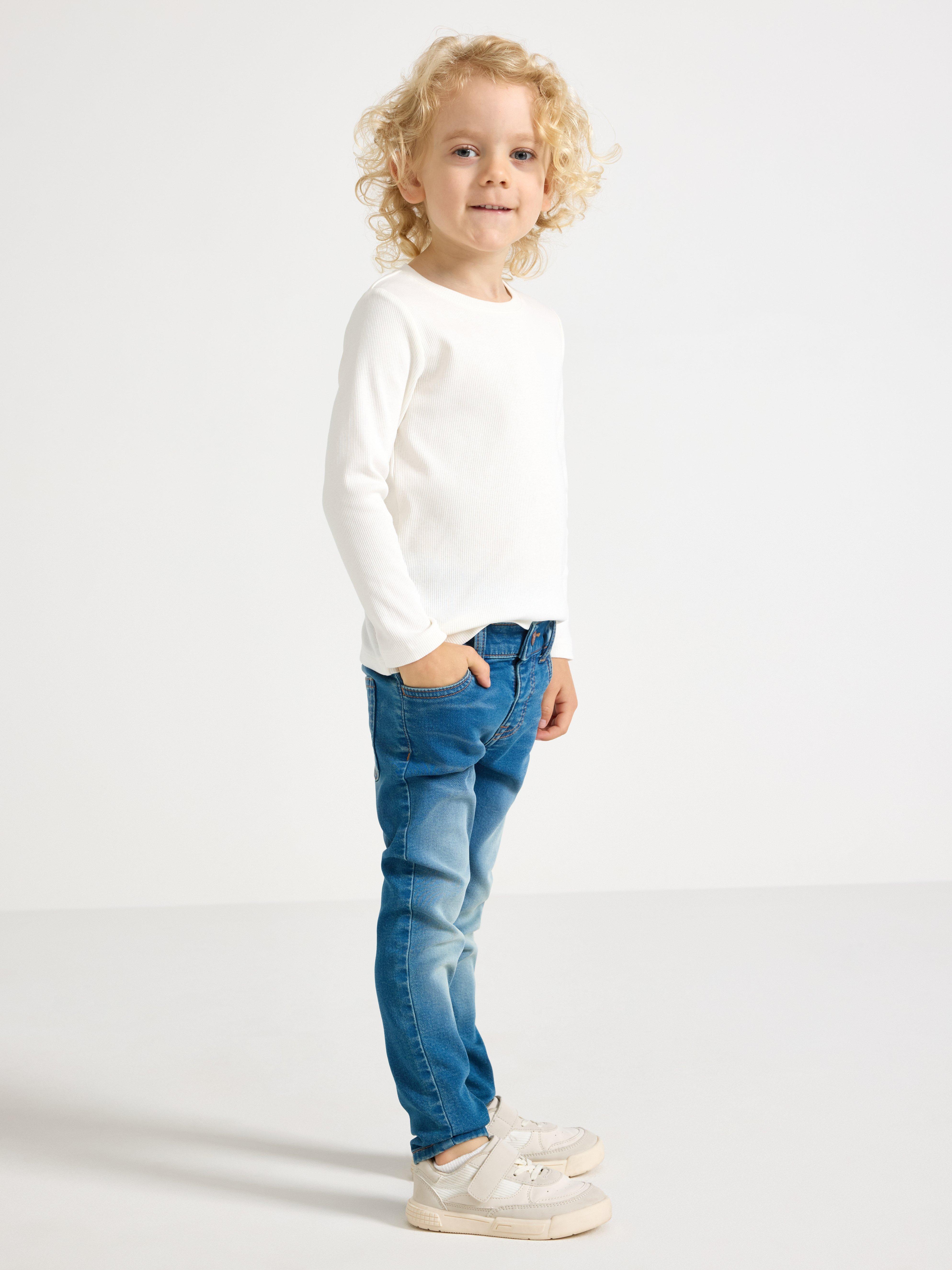SAM jeans i denimtrikå med superstretch Denim