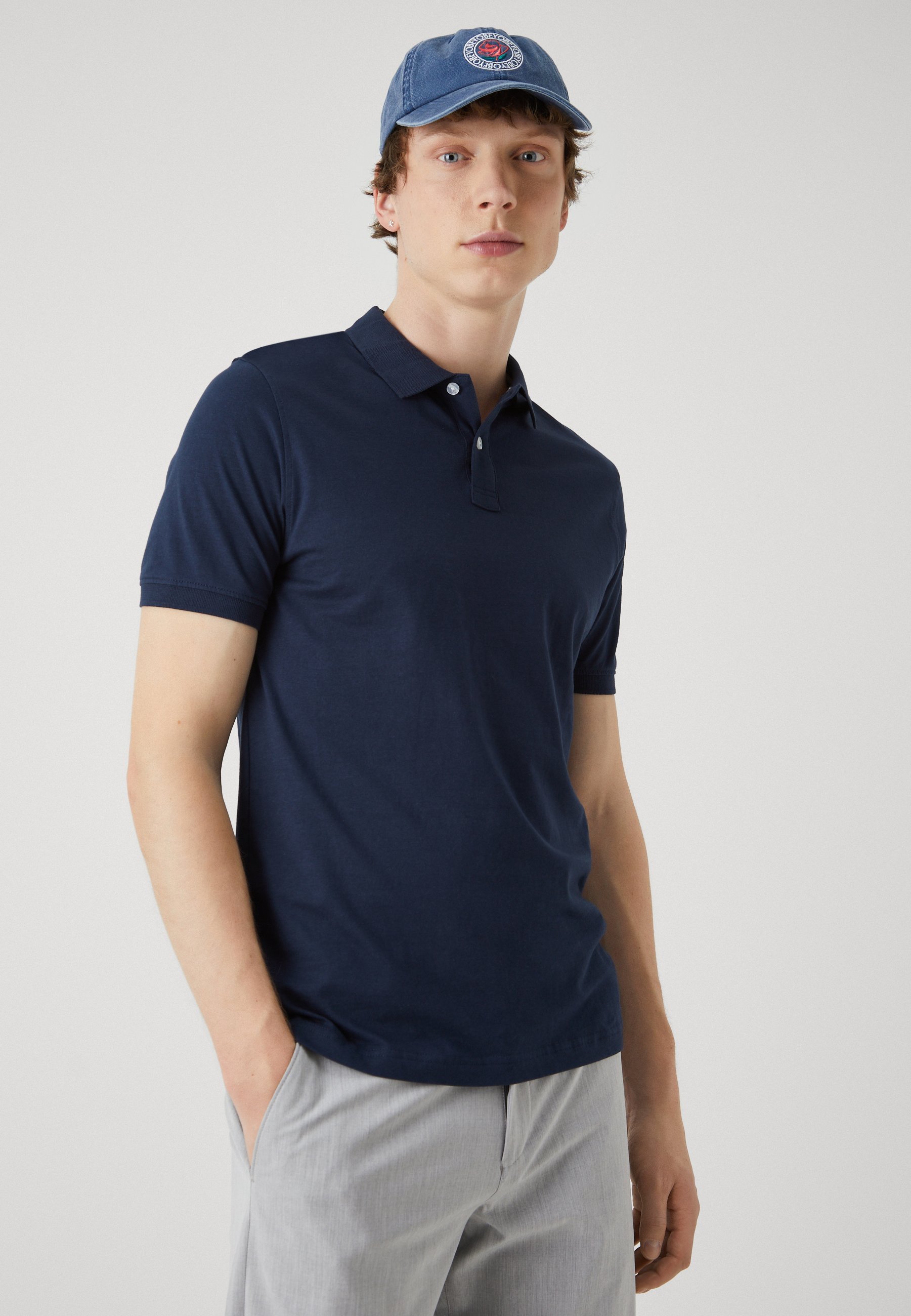 Pier One poloshirt - blauw