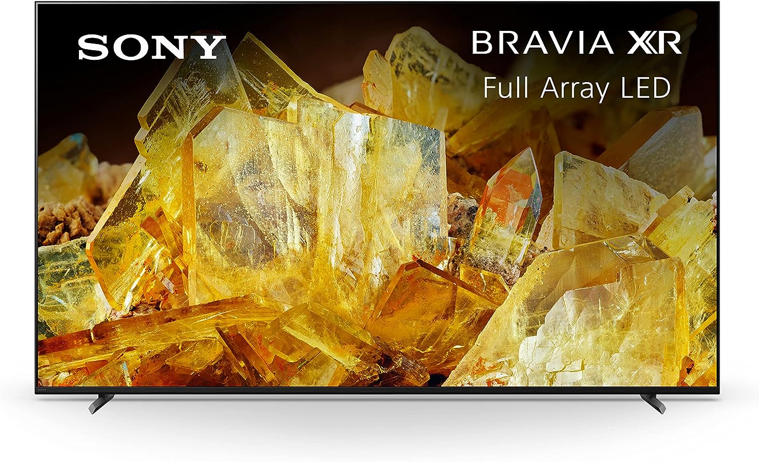 Téléviseur Sony 4K Ultra HD 65 pouces série X90L : BRAVIA XR Full Array LED Smart TV Google avec Dolby Vision HDR et fonctionnalités exclusives pour la PlayStation® 5 XR65X90L - Modèle 2023, Noir
