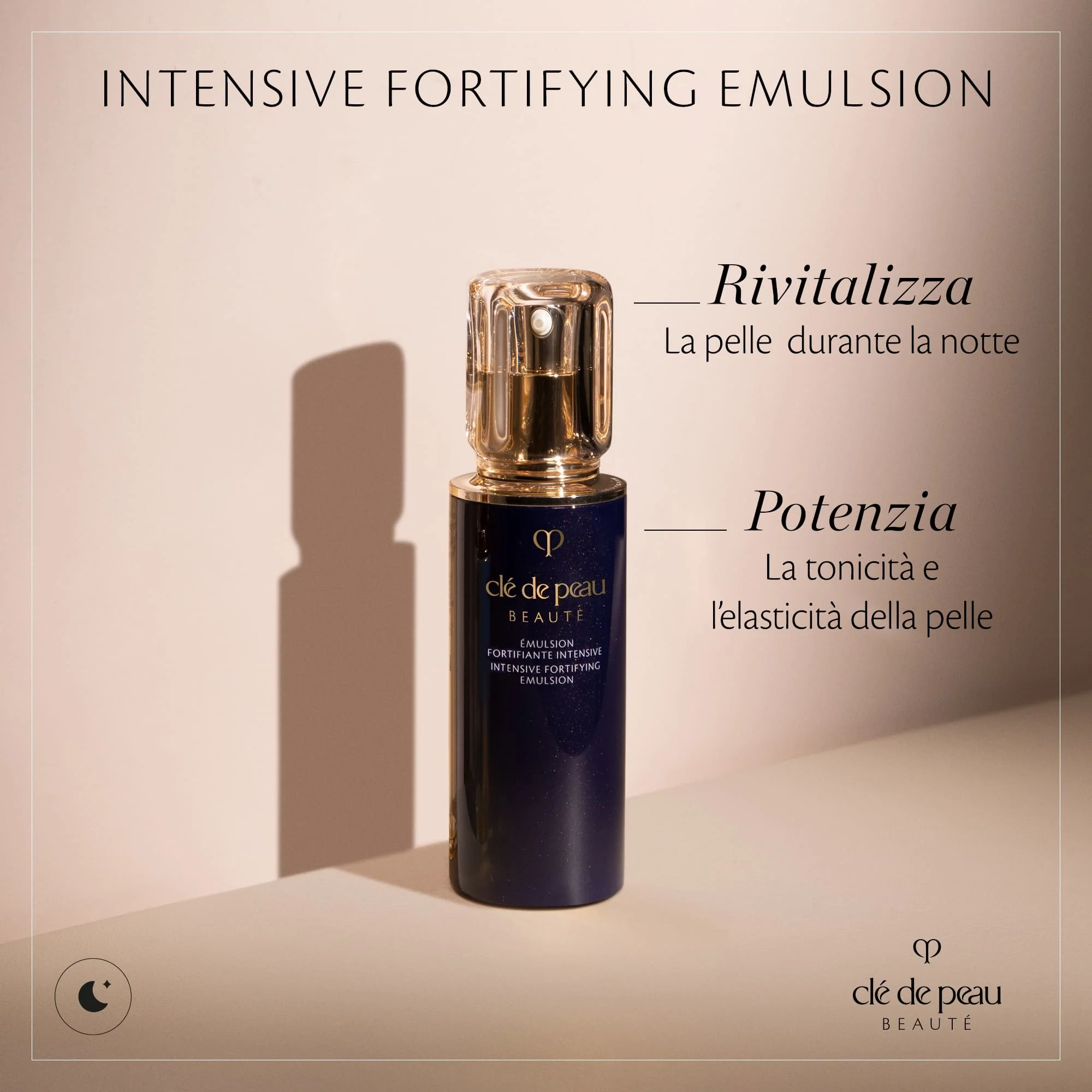 Key Radiance Care Intensive Fortifying Emulsion - Tratt.globale viso notte , Fluido viso effetto globale